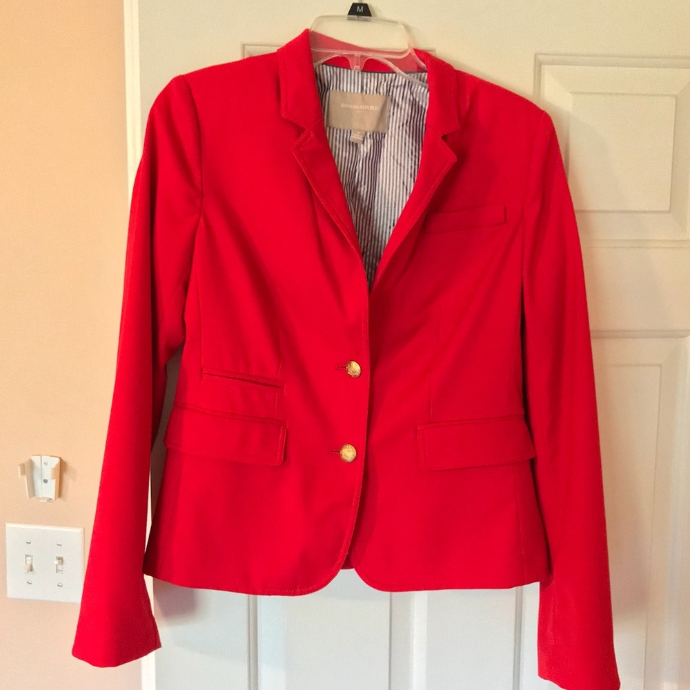 Red Women’s Blazer